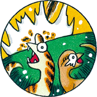 イリジウムの研究で解明された恐竜絶滅を描いたイラスト